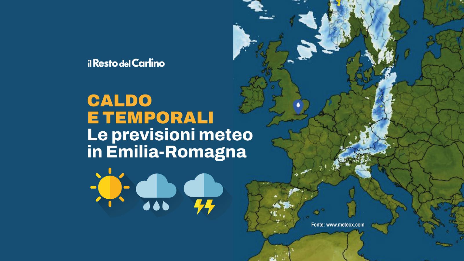 blitz dei temporali in emilia romagna c8217232 la data il caldo africano va in pausa