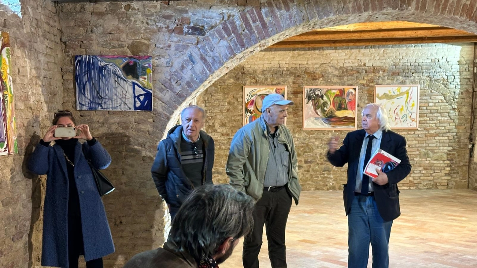 Palazzo Del Monte riparte dall’energia delle opere di Franco Lorenzetti