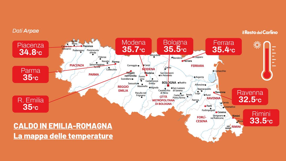 La fine del caldo insopportabile in Emilia Romagna: break temporali dove e quando La fine del caldo insopportabile in Emilia Romagna: break temporali dove e quando