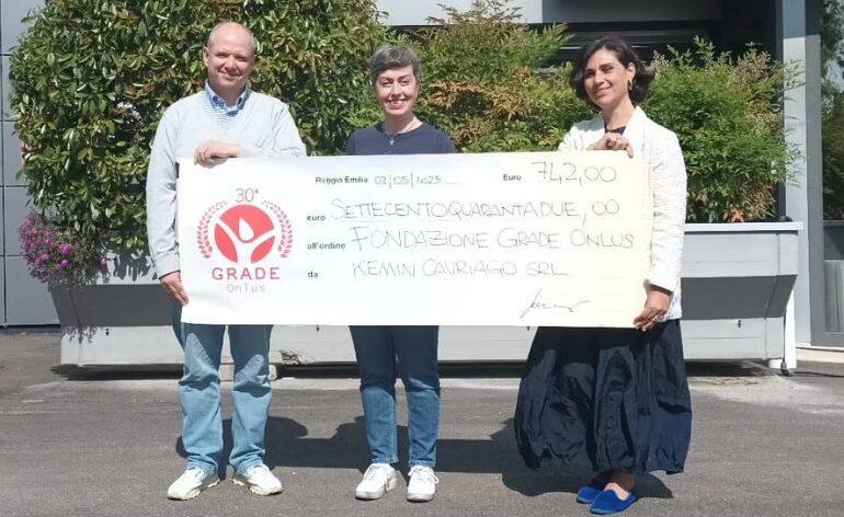 Weekend di eventi in piazza a sostegno del Grade. Kemin srl ci mette il suo: donazione da 724 euro Weekend di eventi in piazza a sostegno del Grade. Kemin srl ci mette il suo: donazione da 724 euro