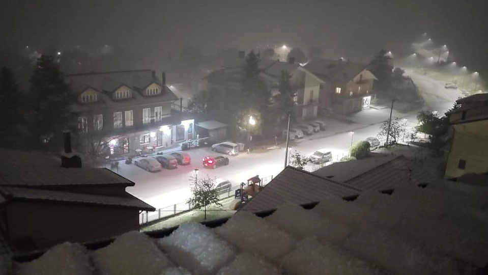 Neve a Villagrande, foto di Marta Valerio Severini (tratta da Facebook)