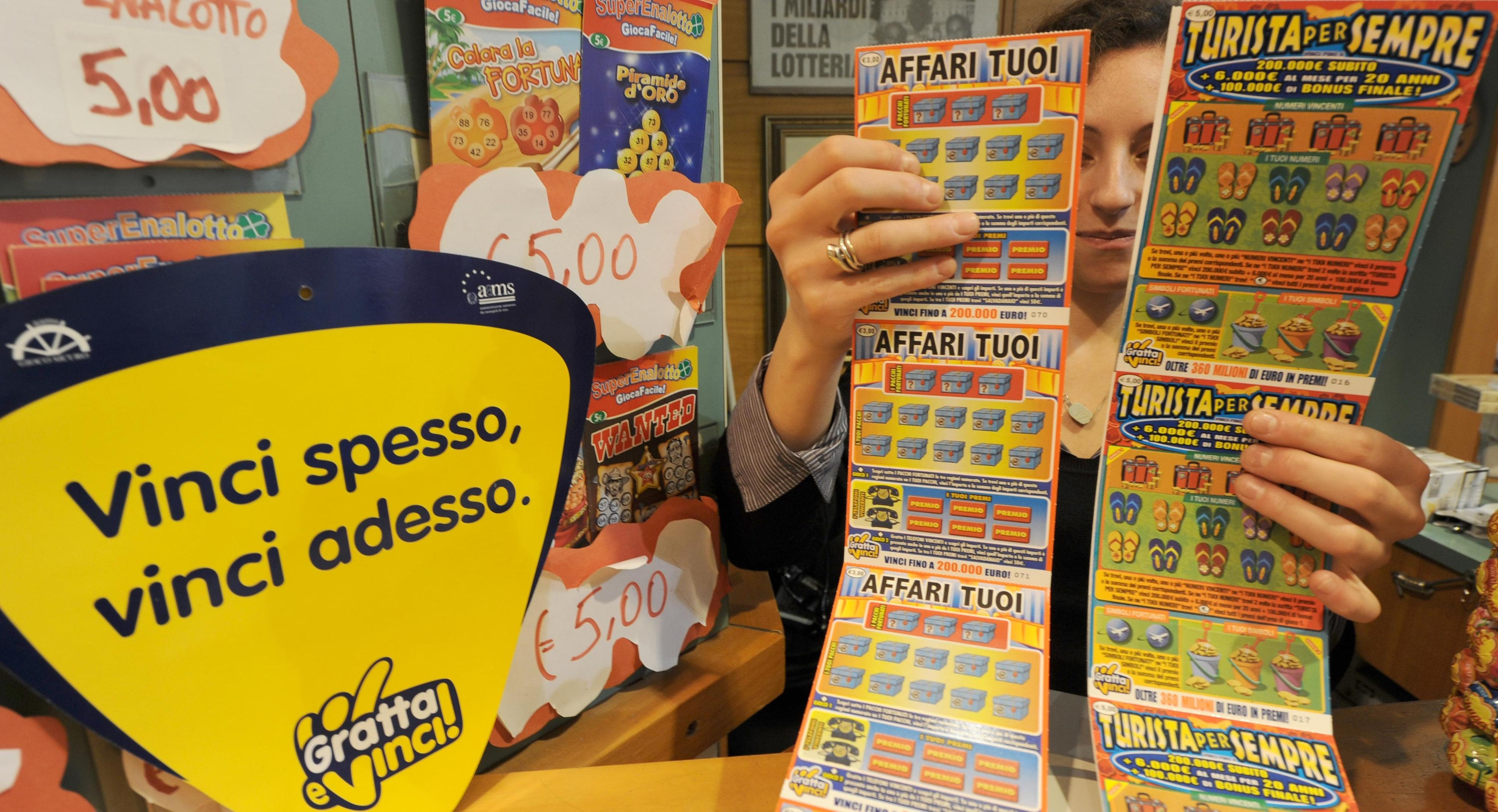 vinti oltre 2 milioni di euro due ‘gratta e vinci fortunati in veneto