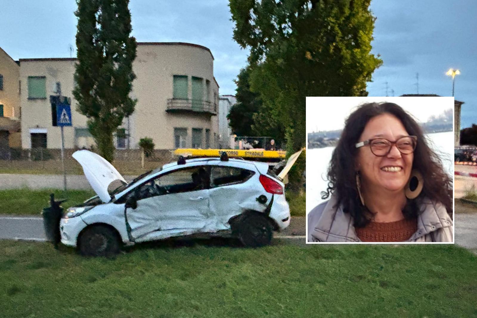 tremendo incidente tra auto monica quattrini muore a 59 anni