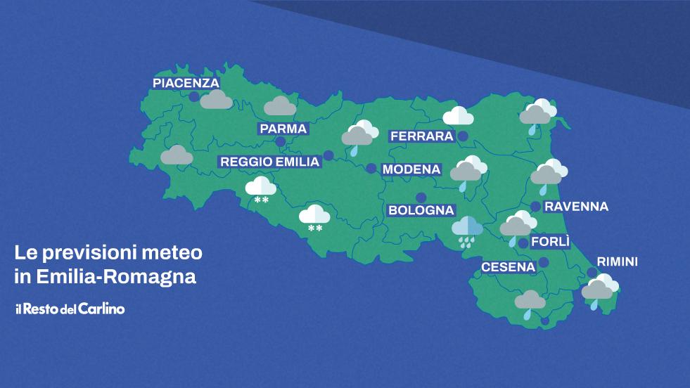 Ancora neve da Ilrestodelcarlino.it Ancora neve e pioggia in Emilia Romagna quando arriva il bel tempo Previsioni meteo