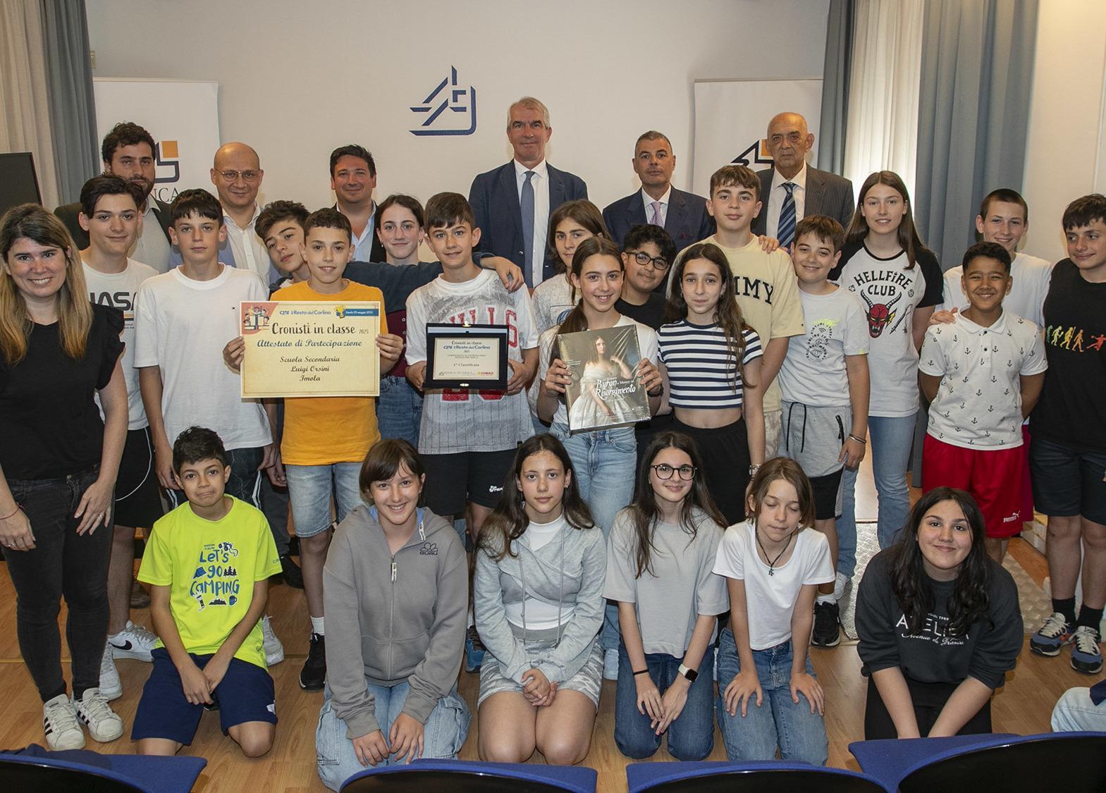 ecco i cronisti in classe è la grande festa dei giornalisti in erba il trionfo delle orsini