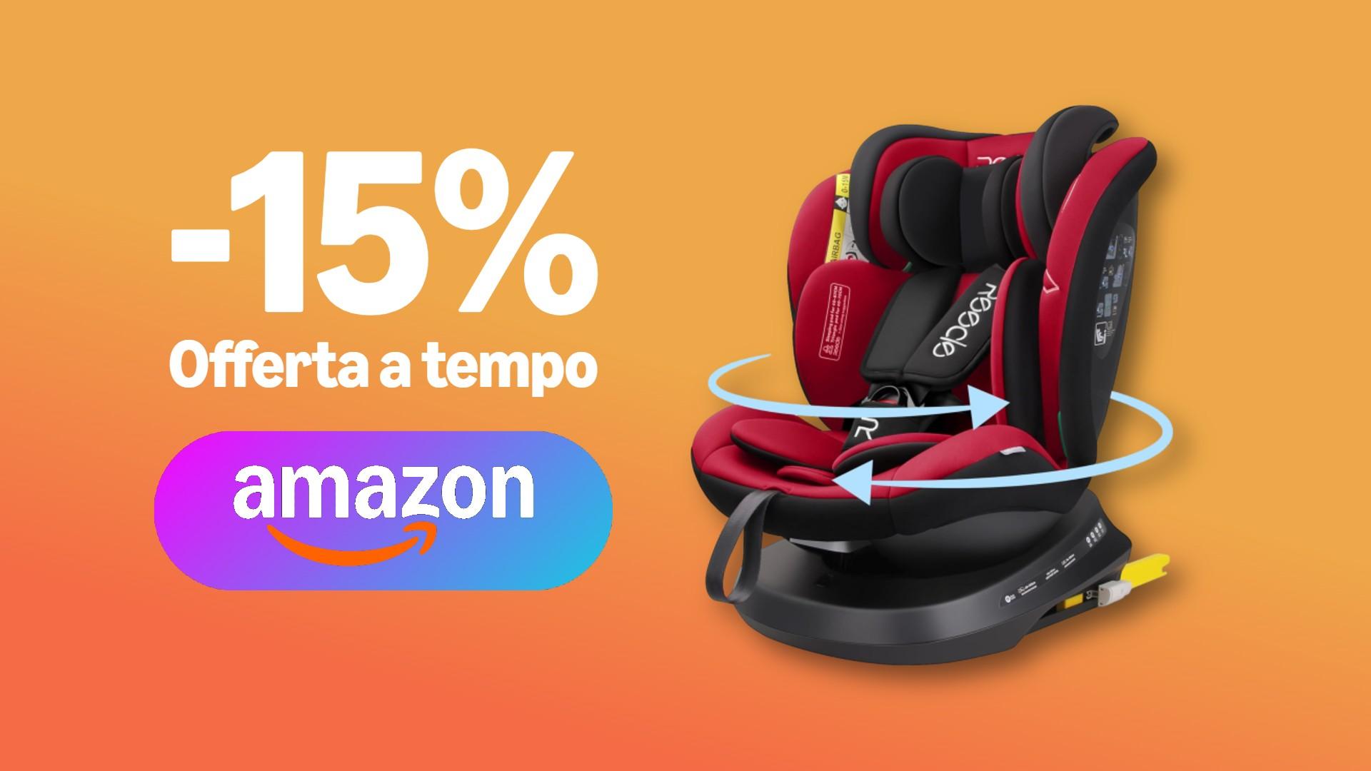 Viaggiare sicuri da Ilrestodelcarlino.it Viaggiare sicuri fin dalla nascita ottimo prezzo per il seggiolino auto ISOFIX di Reecle