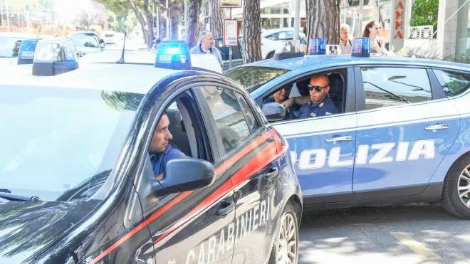 Riccione 23/08/2015 - Arresti accoltellamento Riccione.