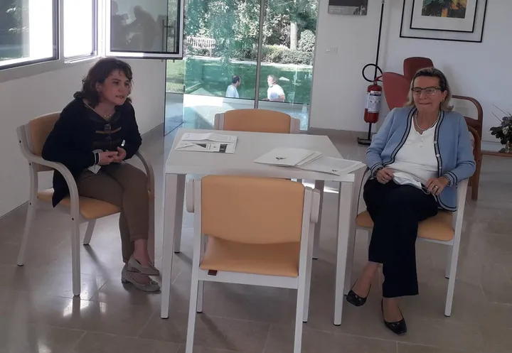 La presidente Annamaria Marzi e la direttrice del servizio Mirta Rocchi