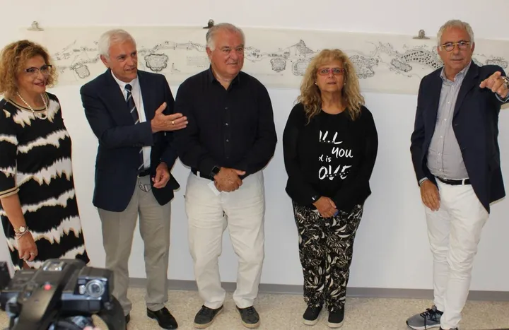 Lo staff: Maria Boccaccini, Giovanni Ciccolini, Antonio Roversi, Anna Masturzo e Paolo Notari