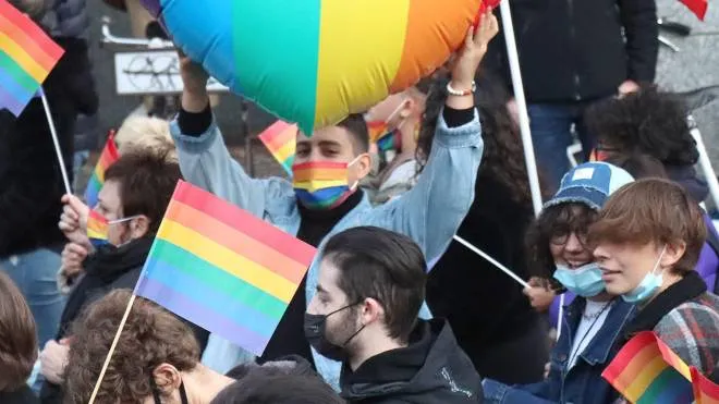 Una manifestazione studentesca contro l’omofobia e le discriminazioni (foto d’archivio)