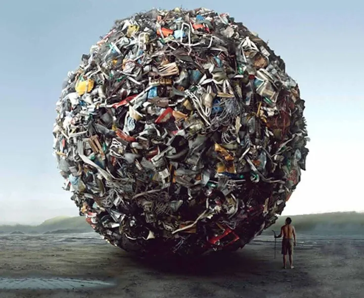 Un mondo pieno di rifiuti