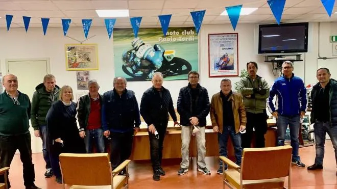 Il consiglio direttivo del Moto Club Paolo Tordi