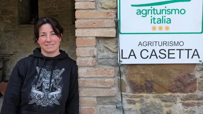 Barbara Turrini ha avviato l’attività di ospità rurale nell’azienda ’La Casetta’