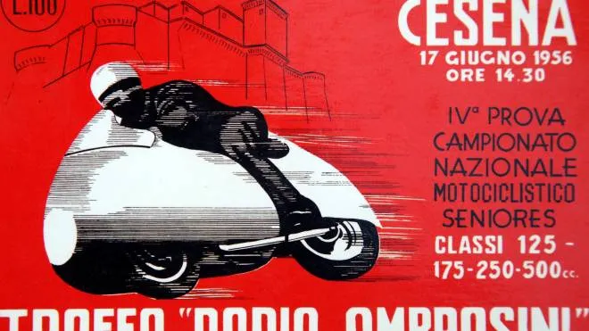 Un catalogo del Trofeo Dario Ambrosini edizione 1956