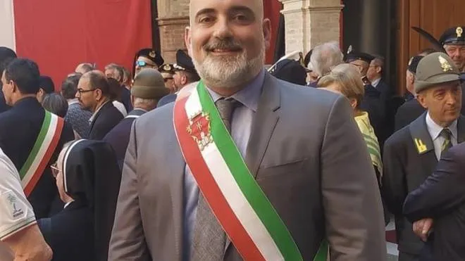 Il sindaco di Montefiore Conca Filippo Sica