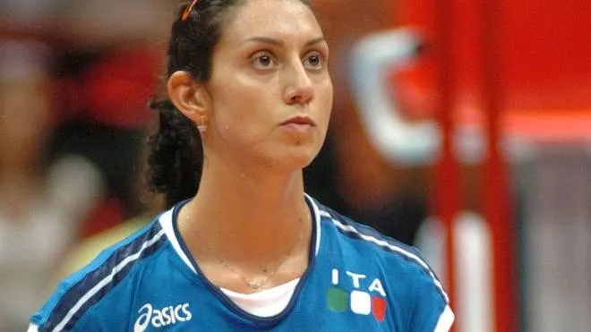 Simona Rinieri anni fa con la maglia azzurra