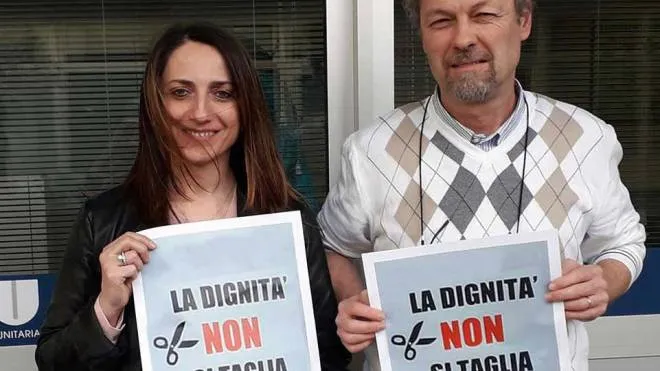 Milena Frulli e Antonio Bacciocchi, segretari Pubblico impiegno della Csu