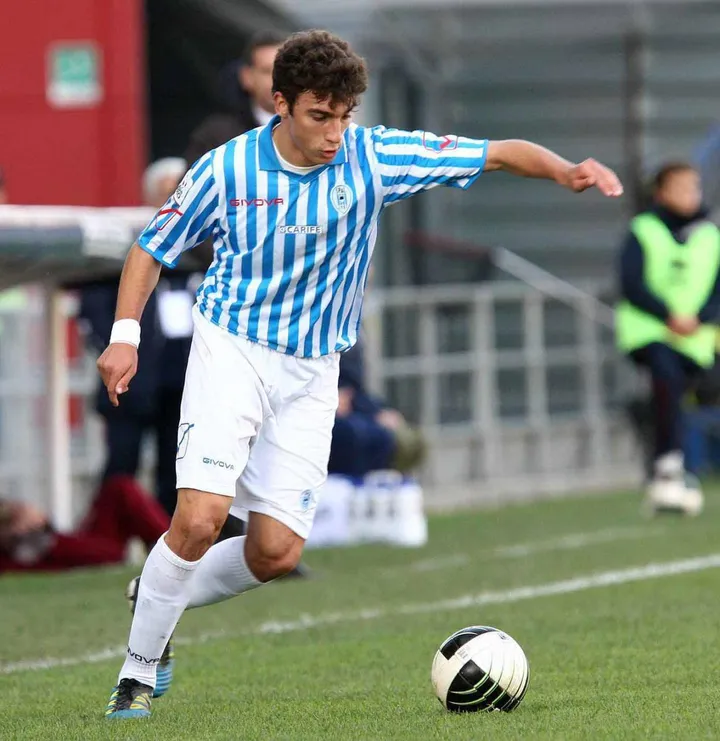 Luca Ghiringhelli firmò per la Spal nel 2011 dopo il settore giovanile col Milan