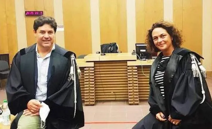 I difensori dell’imputato, Tommaso Lombardini e Cristina Reda