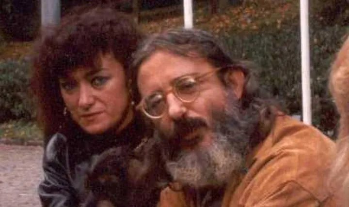 Augusto Daolio con la compagna Rosanna Fantuzzi