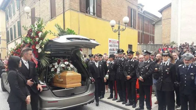 I funerali del luogotenente Lorenzo Mosto