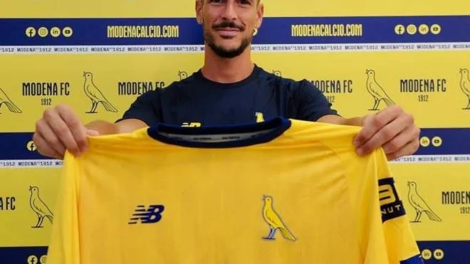 L’attaccante 31enne Diego Falcinelli è fino a qui il vero colpo del Modena