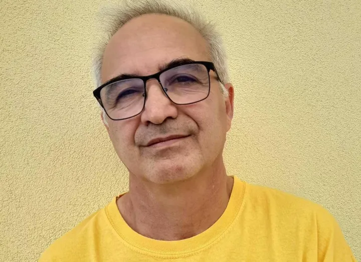 Massimo Zanon, 57 anni, gestisce un bar piadineria. a Bellaria