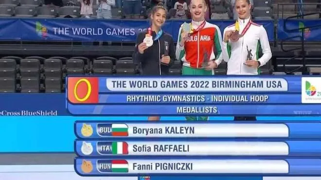 Sofia Raffaeli ancora una volta sul podio negli Stati Uniti