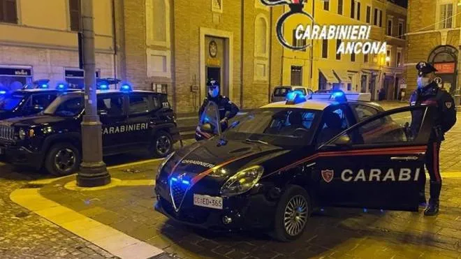 I carabinieri impegnati nei controlli sul territorio
