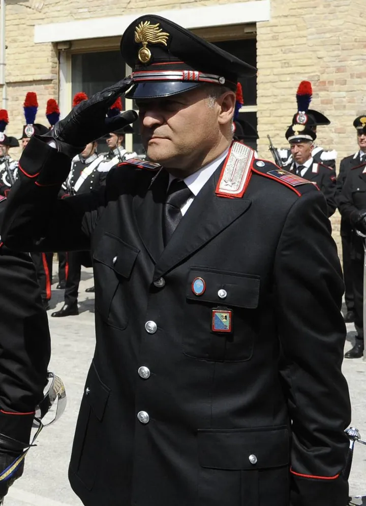 Il luogotenente carica speciale Carmine Manco (foto Calavita)