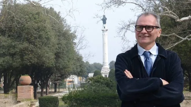 Salieri/Stato dei lavori nei Giardini Pubblici. Gian Luca Laghi, Giuseppe Petetta.