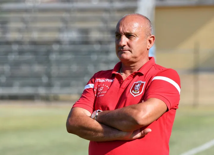 Lamberto Magrini, ex allenatore giallorosso, oggi al San Donato Tavernelle