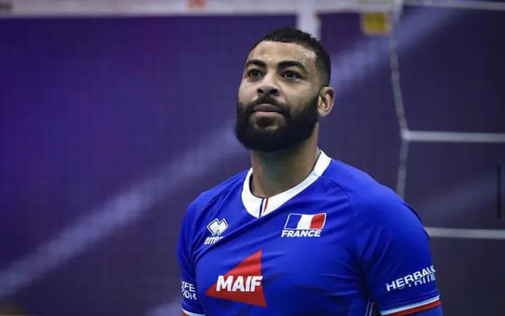 Earvin Ngapeth, 31 anni, schiacciatore della Francia e del Modena Volley