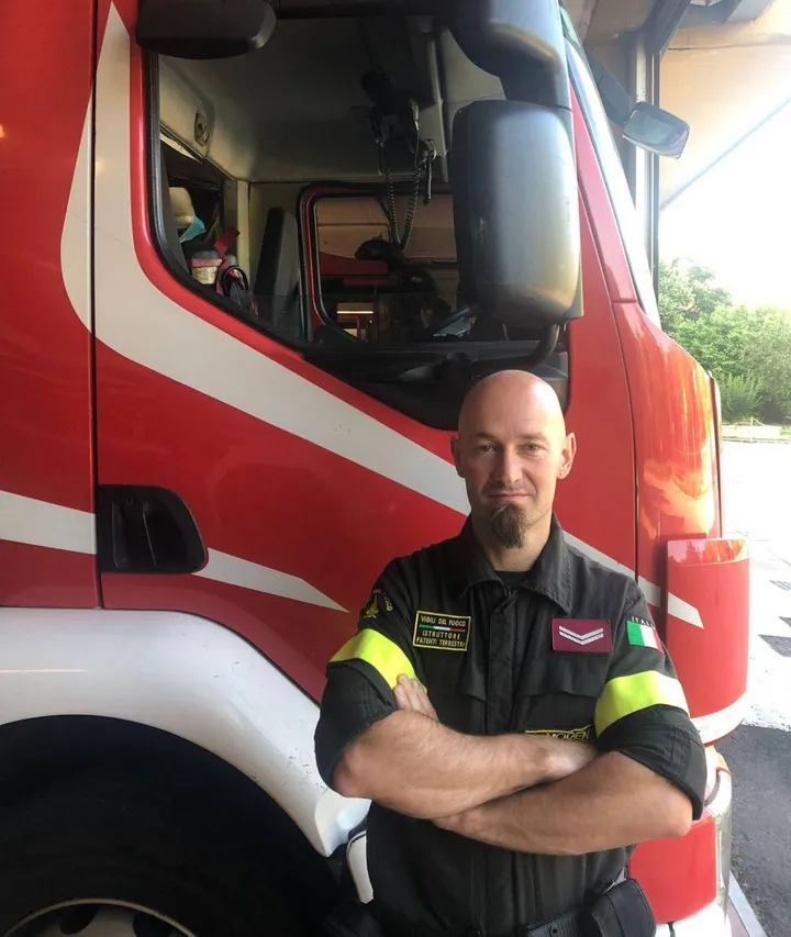 Fabrizio Alberghini, referente territoriale di Modena del sindacato dei vigili del fuoco Fns Cisl