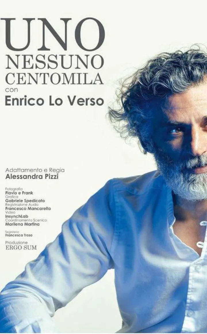 Enrico Lo Verso in scena con «Uno, nessuno, centomila» di Pirandello