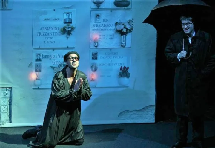 Lo spettacolo è interpretato da Giampiero Pizzol e Giampiero Bartolini