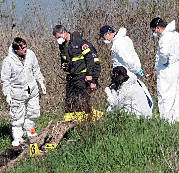 Il luogo dove il 24 marzo 2008 fu scoperto il corpo semi carbonizzato di Paula Burci