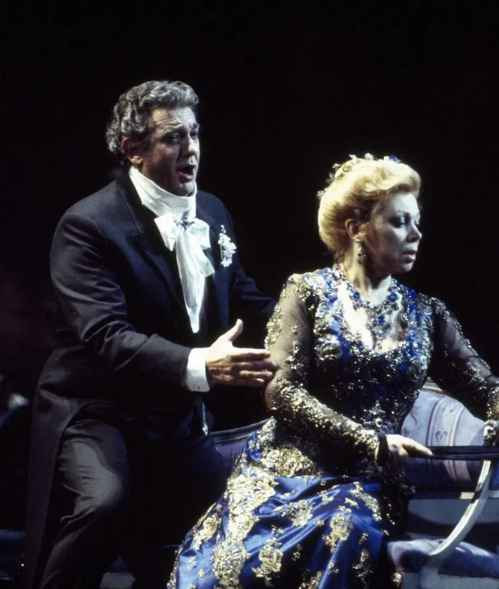Fedora 1993 al teatro alla Scala con Domingo (foto di Lelli e Masotti)