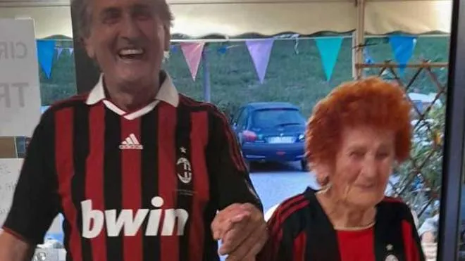 Sina ‘Teresina’ Giuliani in Gamboni con il figlio Oggi compie 100 anni. e tutta Montegridolfo si prepara alla festa
