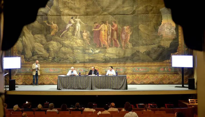 Al Rossini, da sinistra: Ernesto Palacio, Daniele Vimini, Juan Diego Florez