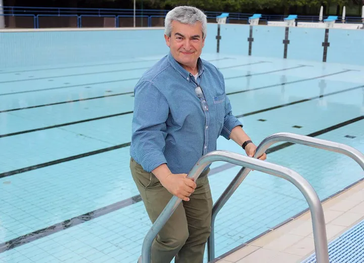 Lorenzo Muscari, di Geimsdue, società che gestisce l’impianto natatorio del Ruggi