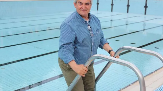 Lorenzo Muscari, di Geimsdue, società che gestisce l’impianto natatorio del Ruggi