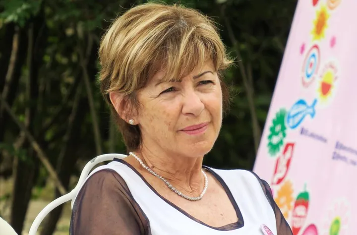 Il sindaco di Riccione Daniela Angelini