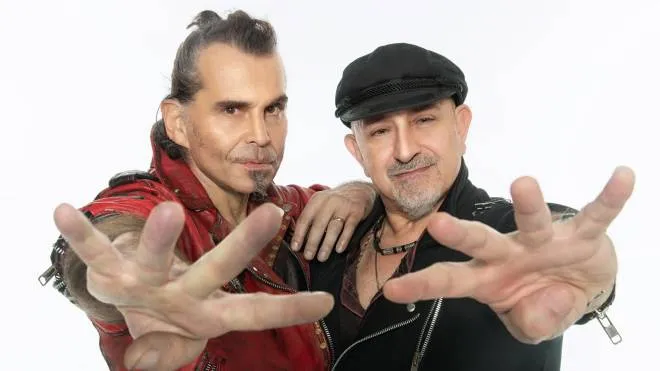 Piero Pelù, 60 anni, insieme a Ghigo Renzulli (a destra), 68: i Litfiba sono in attività dal 1980 e da due anni preparano il loro concerto per i 40 anni della band