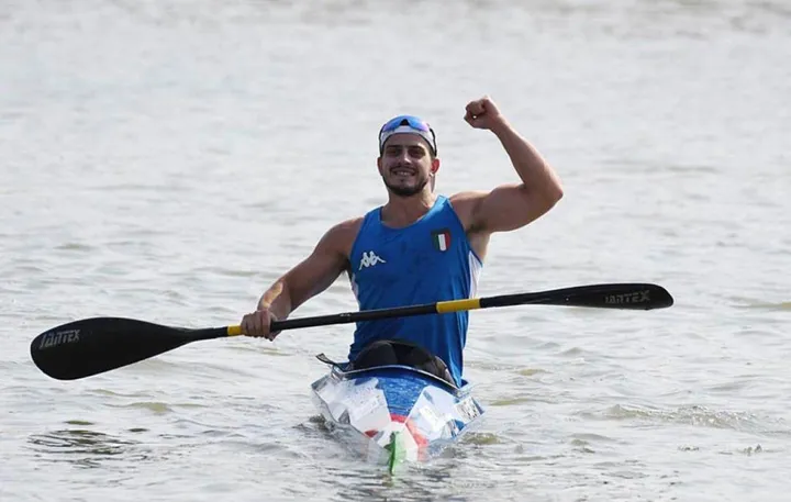Federico Mancarella, 29 anni, punto di forza del Canoa Club Bologna