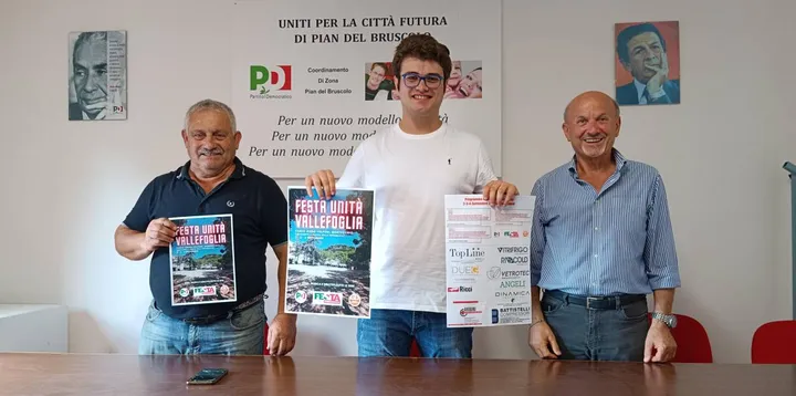 Da sinistra Angelo Ghiselli, Gianluca Vichi e Palmiro Ucchielli