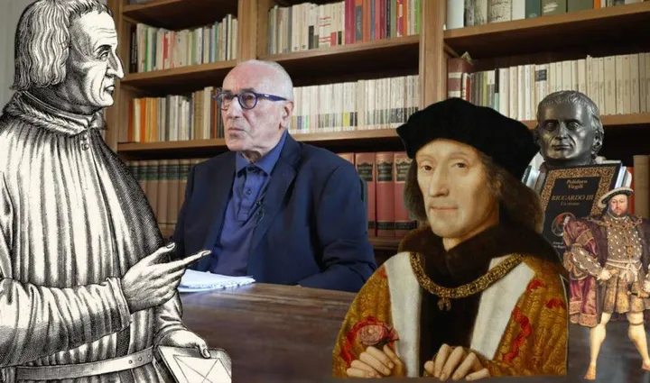 Romano Ruggeri tra Polidoro Virgili, i re Enrico VII ed Enrico VIII