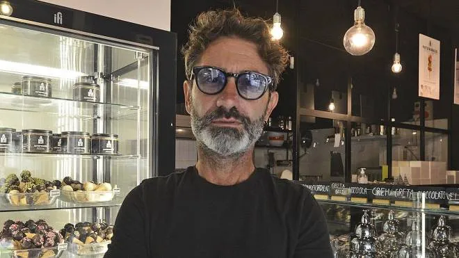 Fabiano Durso, titolare della gelateria di viale Napoli