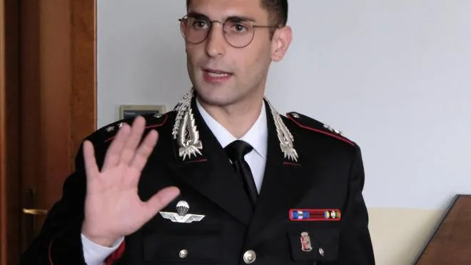 Il tenente Giuseppe Calì, nuovo comandante del nucleo operativo radiomobile di Modena