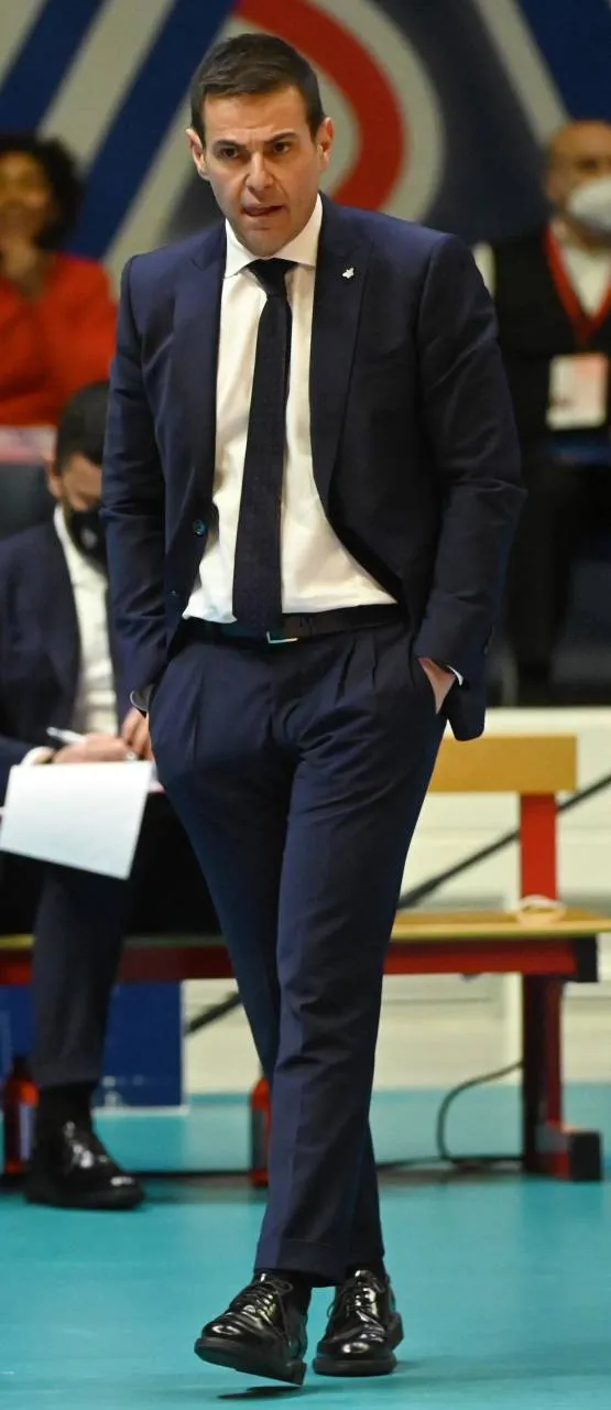 Gianlorenzo Blengini, coach della Lube